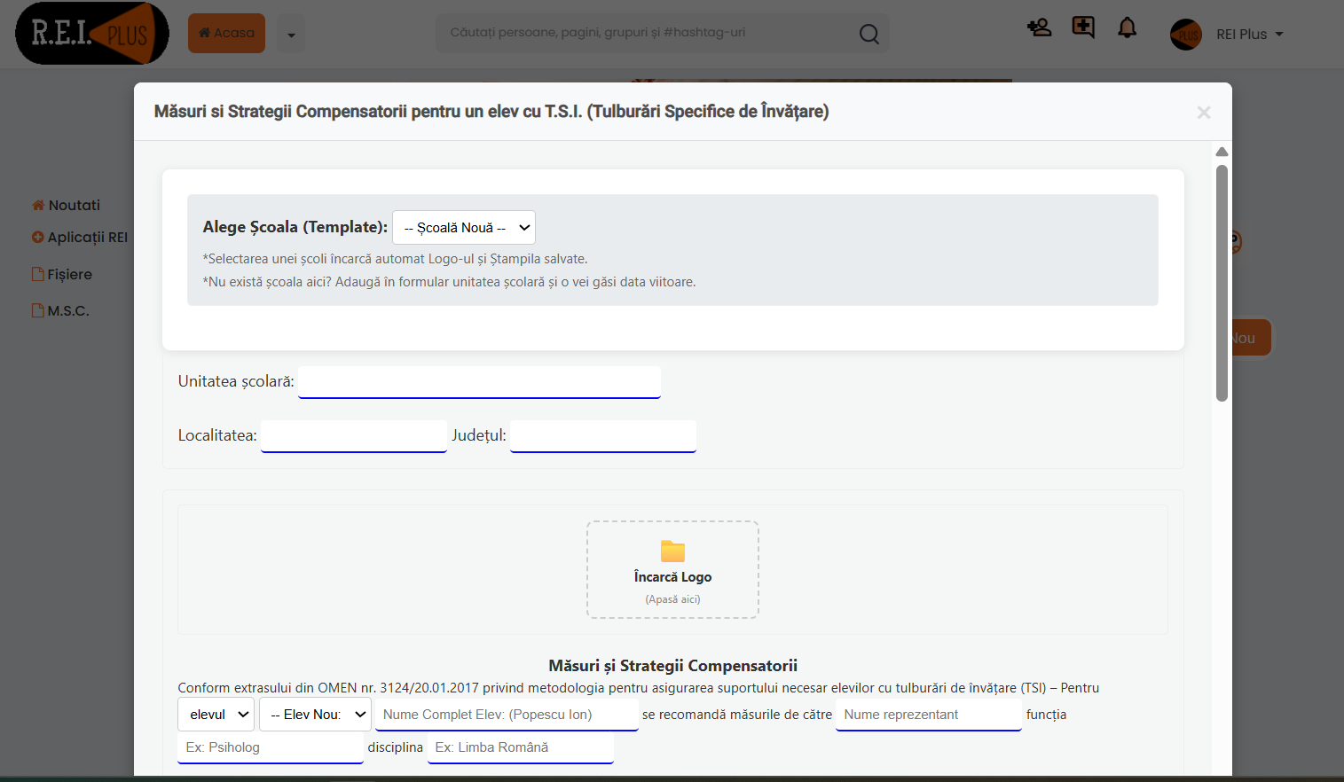 Măsuri si Strategii Compensatorii - PORTAL