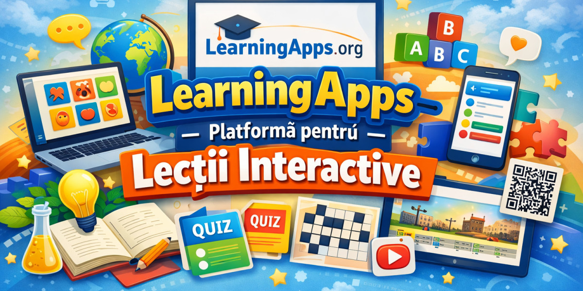 LearningApps — instrument gratuit pentru lecții interactive și învățare activă