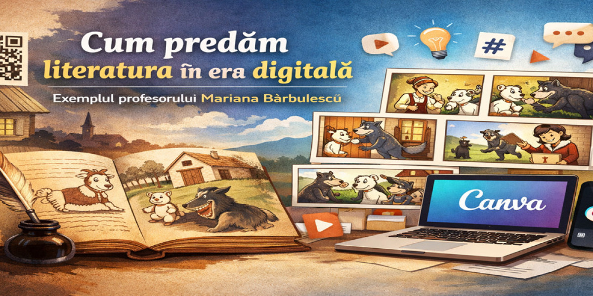 Cum predăm literatura în era digitală: exemplul profesorului Mariana Bărbulescu