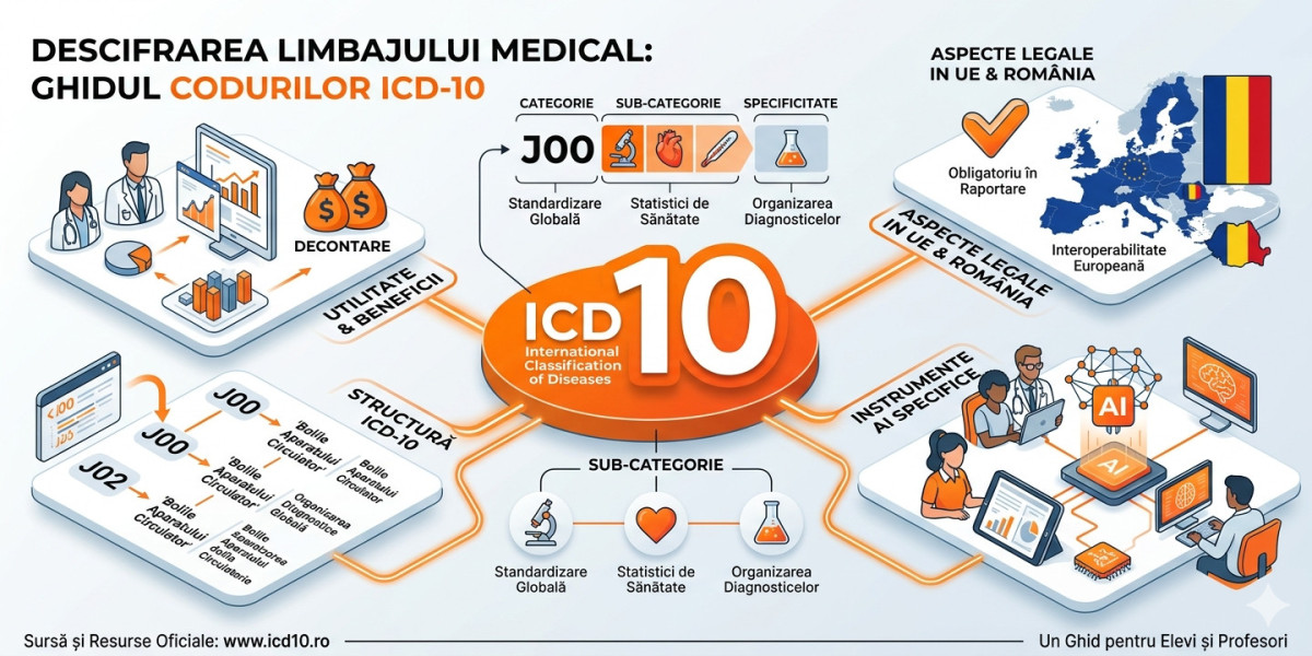 Descifrarea Limbajului Medical: Ghidul Codurilor ICD-10 pentru Elevi și Profesori