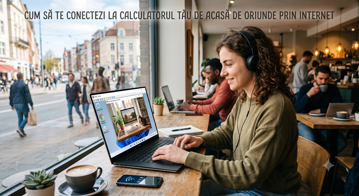 Cum să te conectezi la calculatorul tău de acasă de oriunde cu o conexiune de internet | Florian Soare