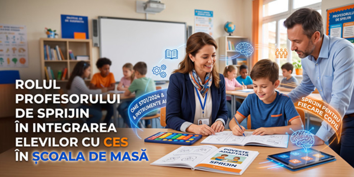 Rolul profesorului de sprijin în școala incluzivă: De la Ordinul ME  la eficientizarea activității cu ajutorul AI