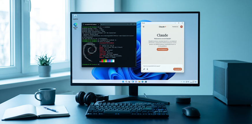 Cum instalezi și configurezi Claude pe Windows prin WSL: Ghid pas cu pas pentru PowerShell și Interfață Grafică | Florian Soare
